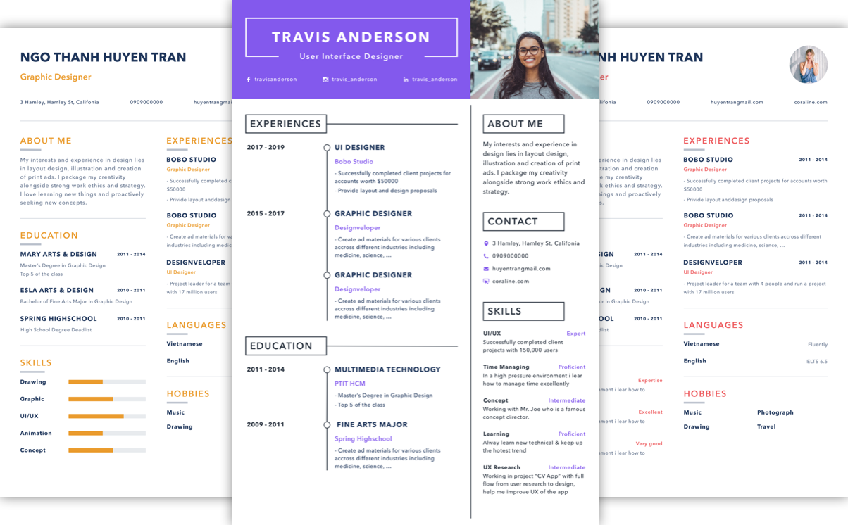 CV Simply, build resume online, design CV online, create professional resume, free resume builder